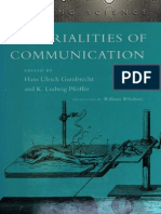 Materialities of Communication