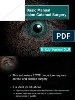 Basic Manual Small Incision Cataract Surgery: Dr. Cok I Dewiyani, SP.M