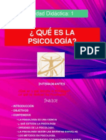 Qué Es La Psicología.ppt