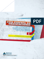 Guía Federal de Orientaciones para La Intervención Educativa en Situaciones Complejas Relacionadas Con La Vida Escolar