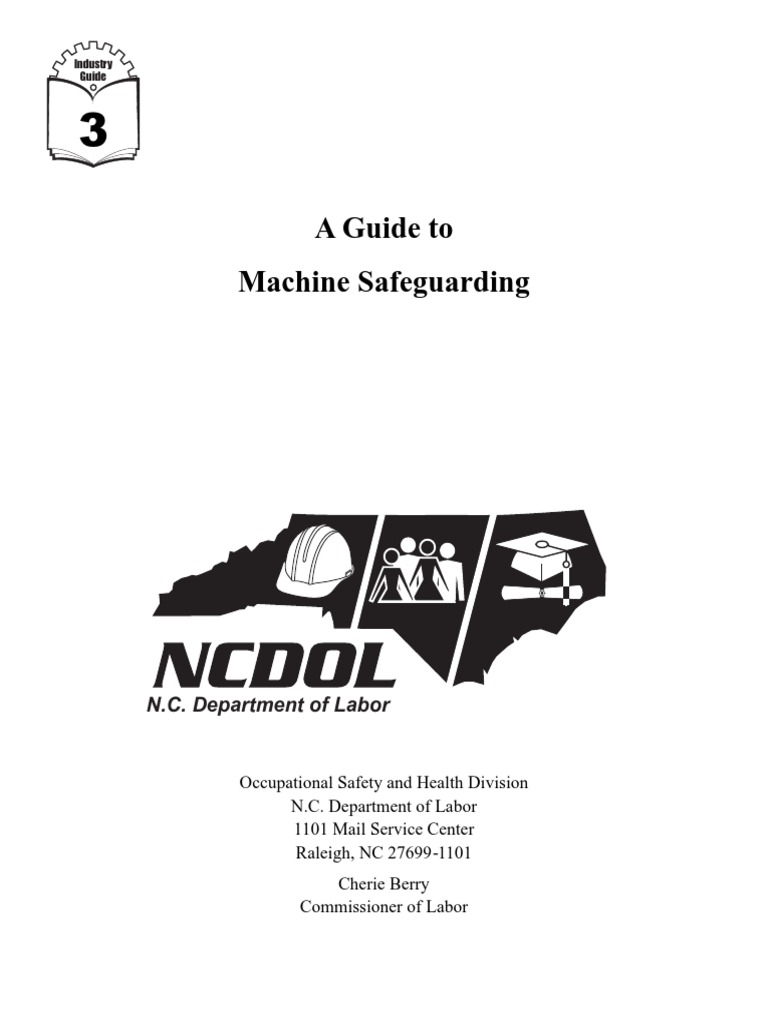 Machine Guarding PDF | PDF | Occupational Safety And Health ...