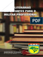 Obras Literárias Importantes Para o Militar Profissional