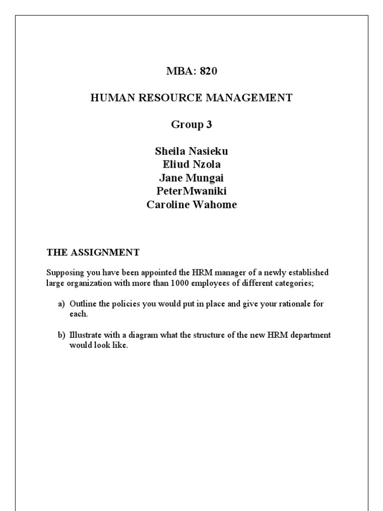 Human Resource Policies PDF Employee Benefits Corporate Social