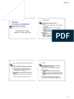 Bigtable A System For Distributed Structured Storage: Motivation