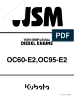 Kubota OC60 Diesel Engine Workshop Manual PDF