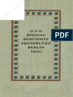 Bogeng, G.A.E. - Berühmte Erstdrucke PDF