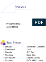 Ratio Analysis: Presented By: Ajay Banka