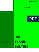 104 - DSİ - Teknik Bülten PDF