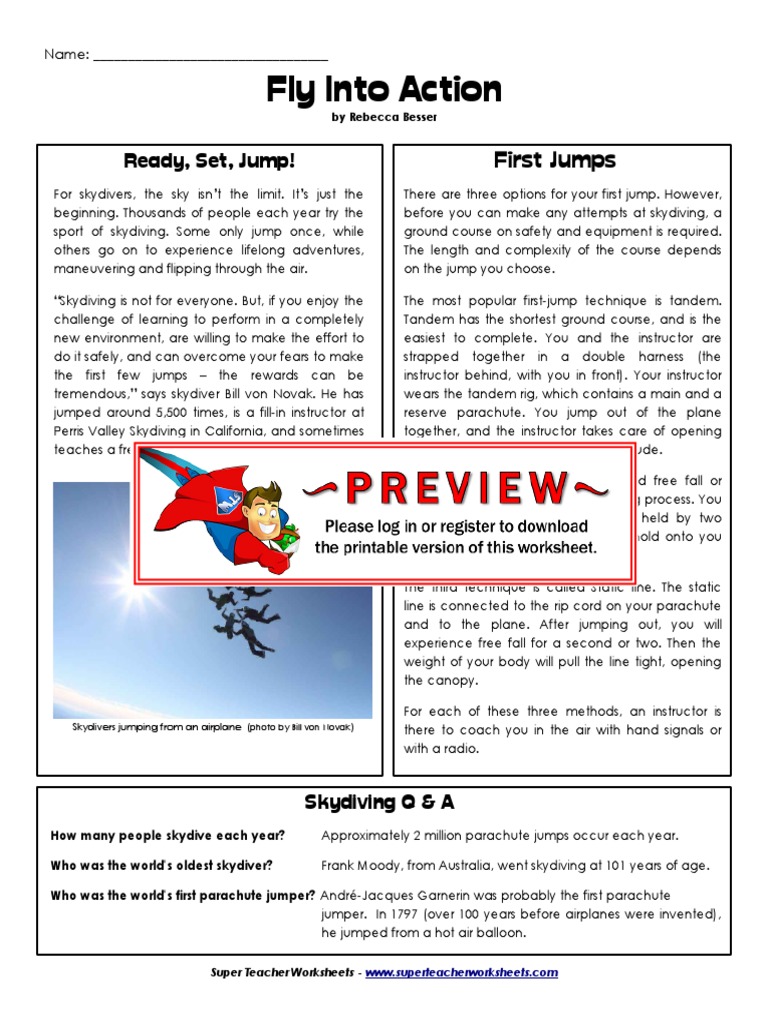 5th Skydiving | PDF | Science & Mathematics | History