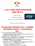 Teaching and Learning and ICT's