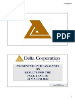 Delta FY14 Presentation