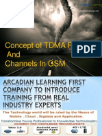 Concept of TDMA Frames and Channels in GSM