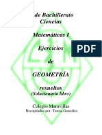 Ejercicios Ecs de La Recta