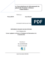 Mise en Place d’Une Plateforme de Télécommande Des Équipements Électrique à Distance