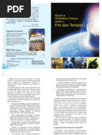 Panfleto - A Verdadeira Crenca Sobre o Fim Dos Tempos