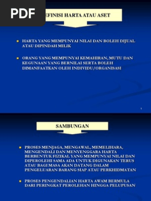 Pengurusan Aset Alih Baru Pdf