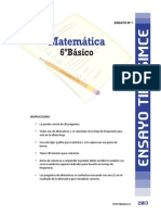 Ensayo1 Simce Matematica 6basico-2013