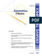 Ensayo2 Simce Matematica 6basico 2013