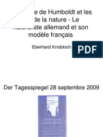 Eberhard Knobloch - Alexandre de Humboldt et les lois de la nature. Le naturaliste allemand et son modèle français