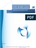 Word 2010 Initiation