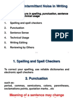 Ch3: Eliminating Intermittent Noise in Writing