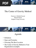 Center of Gravity Method