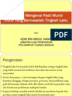 Kuliah 5 Mengenalpasti Murid Masalah