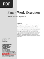 Fans - Work Execution