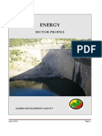 Zambia Energy Sector Profile - June 2013
