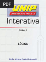 Slides Logica Unidade II