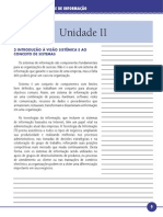 Princípios de Sistemas de Informação Unidade II