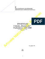 Inventar Pachetele Nr. 1019-1040
