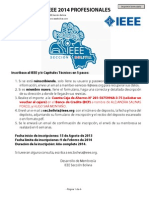 Formulario de Inscripcion Profesionales 2014