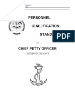 Becoming a Chief Petty Officer in the US Navy