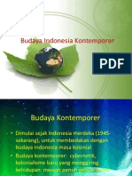Budaya Indonesia Kontemporer