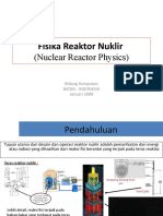 Intro - Fisika Reaktor Nuklir