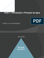 Aula I - Introdução e Poluição Da Água