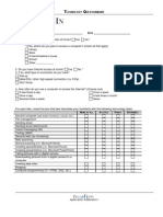 Technology Questionnaire