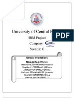 United Bank Limited (UBL) HRM