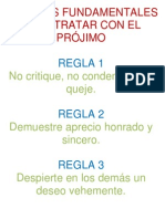 Técnicas Fundamentales para Tratar Con El Prójimo