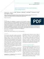 Cellular and physiological mechanisms of new-onset diabetes mellitus after solid organ transplantation