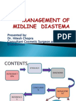 Management of Midline Diastema