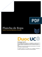 Plancha de Ropa