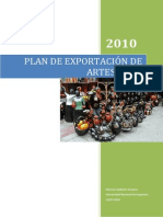 34249755 Plan de Exportacion de Artesanias