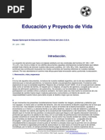 1985 Educacion y Proyecto de Vida