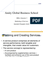 Amity Global Business School: MBA, Semester 3 Marketing of Services Aparajita Dasgupta Amist