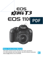 Canon Eos 1100d Manual