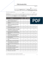 PTSD Checklist (PCL)