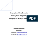 Supplementary Workbook - 3S - Inquiry in The PYP - Babin & Rhoads