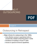 9. Managing IT Outsourcing